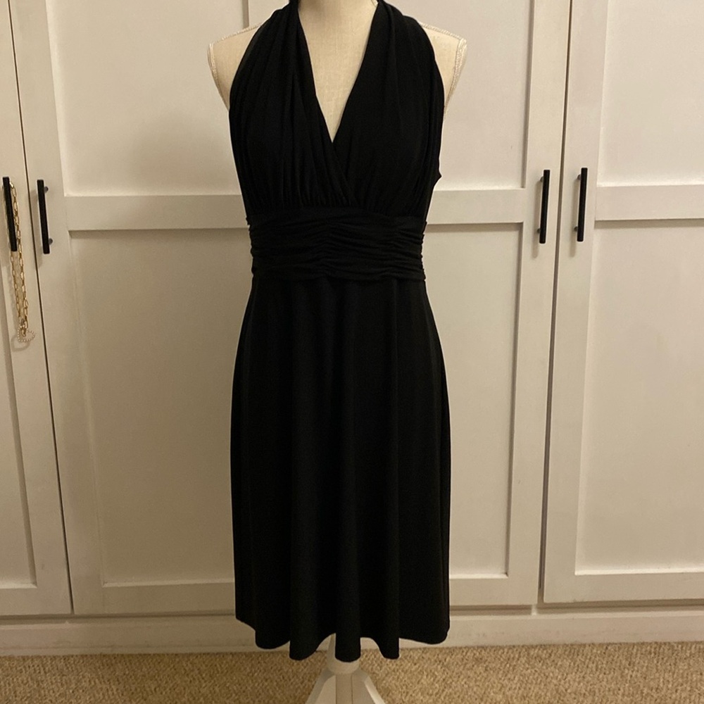 Evan-Picone size 12 black dress